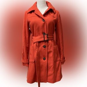 Banana Republic Belted Peacoat